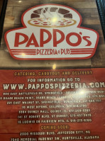 Pappo's Pizzeria Pub Fairview Hts, Il food