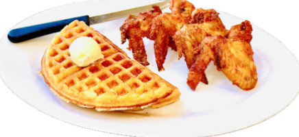 Chicken-n-waffles food