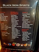 Blackiron Grill Rotisserie menu