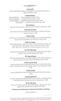 Sun Fish Grill menu