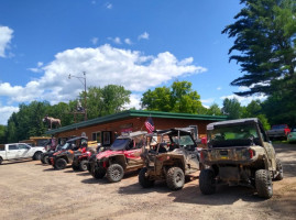 The Garage And Grill outside