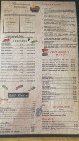 La Cabana menu