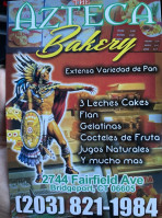 The Azteca Bakery food