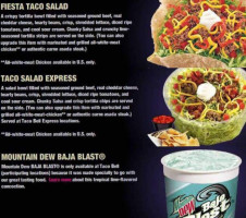 Taco Bell menu