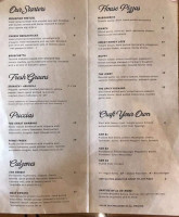 Lucette Brewing Company menu