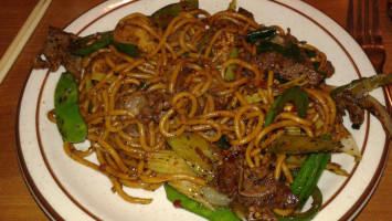 Mongolian Barbeque food