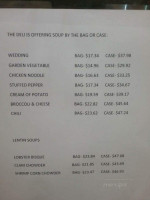 Shop 'n Save menu