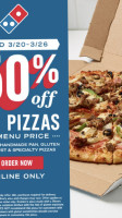 Domino's Pizza food