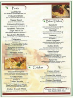 Mosca's menu