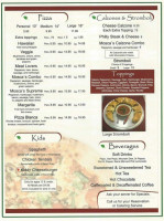 Mosca's menu