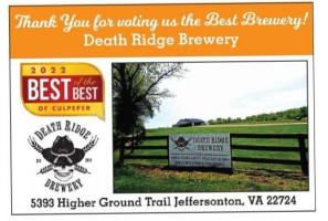 Death Ridge Brewery outside