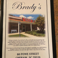 Brady's Restaurant Tb's Bar Grill outside