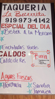 Don Becerra Taqueria menu