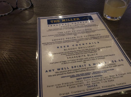 Miller's Pub food