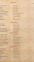 Marcella's Italian Cuisine menu