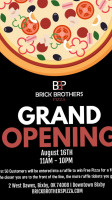 Brick Brothers Pizza inside