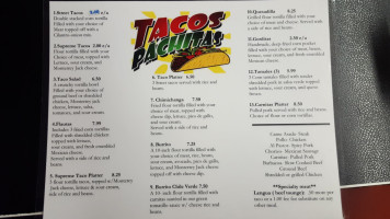 Tacos Pachitas food