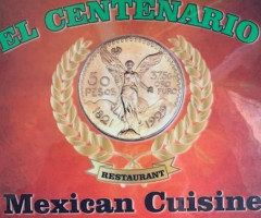El Centenario Mexican Cuisine menu