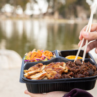 Waba Grill food