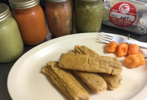 Los Toritos Tamales food