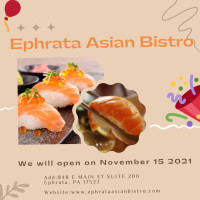 Ephrata Asian Bistro inside