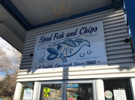 Spud Fish Chips food