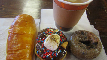 Snow Flake Donut Deli food