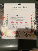 Elephant Plate food
