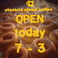 Electric Cloud Coffee food