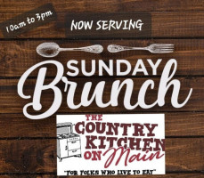 The Country Kitchen On Main food