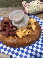 Petrifying Springs Biergarten food