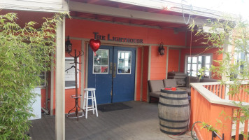 The Lighthouse And Grill outside