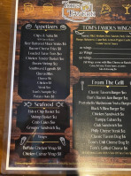 Tom's Tavern (northdale) menu