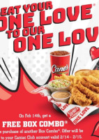 Raising Cane's Chicken Fingers food