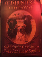 Otto's Hideaway Tavern menu