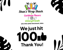 Shan's Wrap Shack Caribbean Flavors food