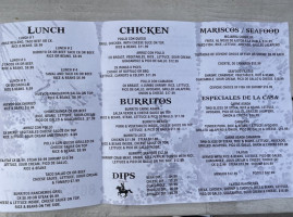El Ranchero Express menu