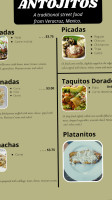El Faro Cafe menu