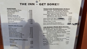 Little Falls Inn menu