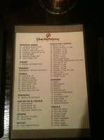 Charlie Palmer Steak menu