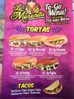 La Morenida food