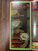 Tacos Manuel menu
