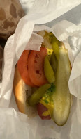 Byron's Hot Dog inside