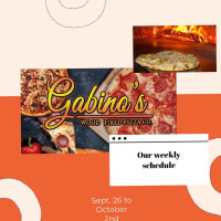 Gabino’s Wood Fired Pizza Co outside
