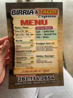 Birria Tacos Express food