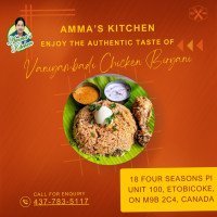 Amma’s Kitchen food