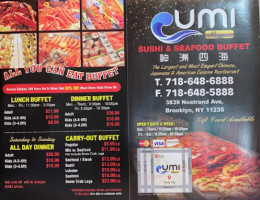 Umi Premium Sushi Seafood Buffet food