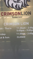 Crimson Lion food