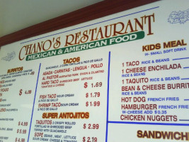 Don Chanos Mexican food