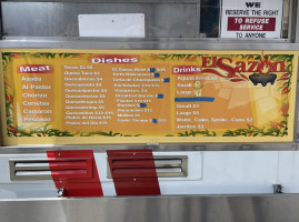 El Sazon De Mexico Food Truck inside